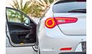 ألفا روميو جوليتا | AED 568 Per Month | 0% DP | Good Condition