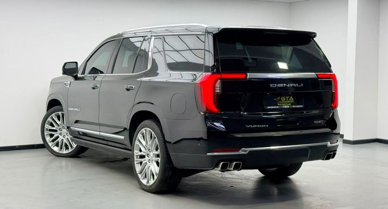 جي أم سي يوكون DENALI 2025 GMC Yukon Denali, 2030 GMC Warranty + Service Pack, Full GMC Service History, Very Low K