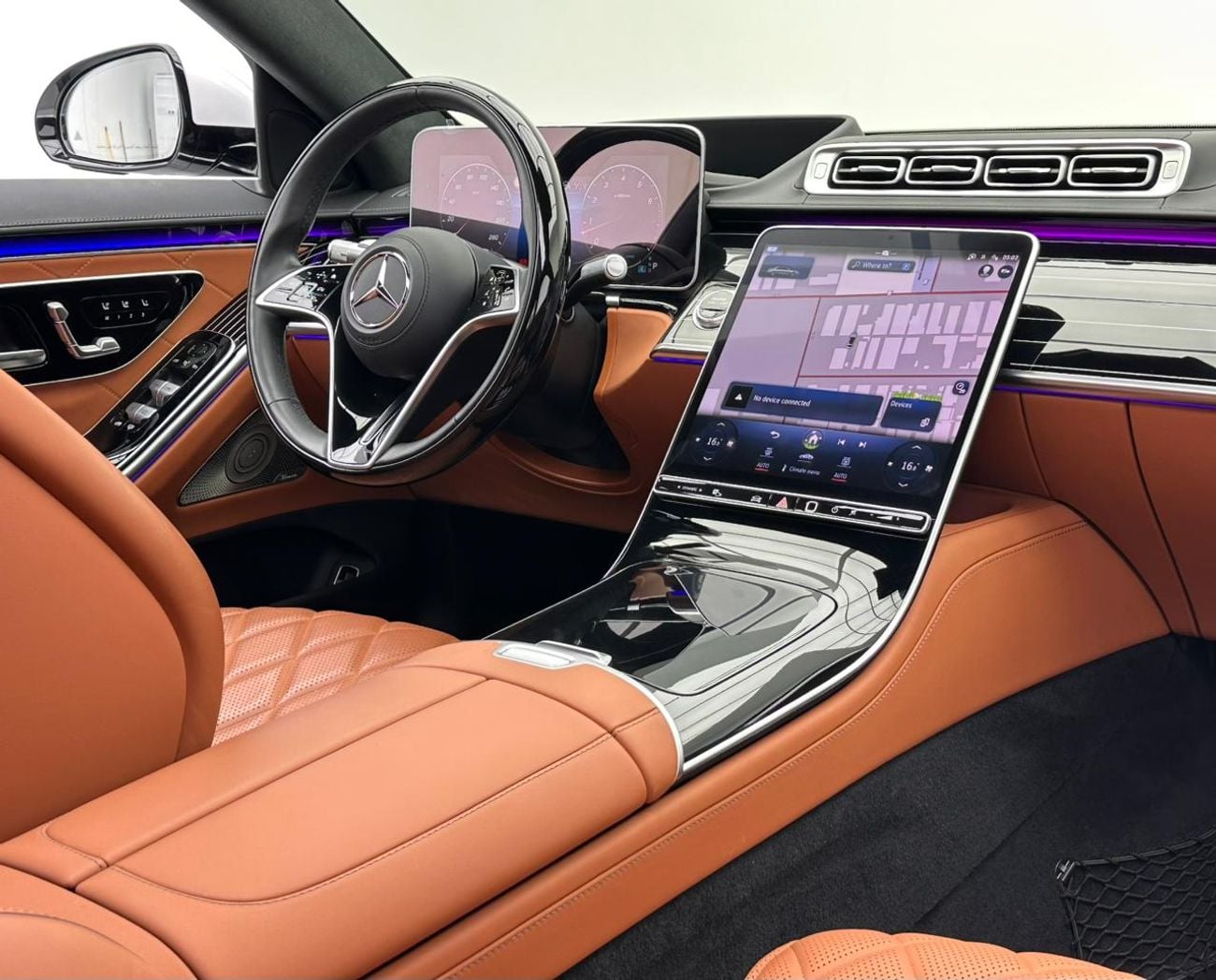 مرسيدس بنز S 580 2024 Mercedes-Benz S580 4Matic, 09/2028 Mercedes Warranty, Mercedes Full Service History, GCC