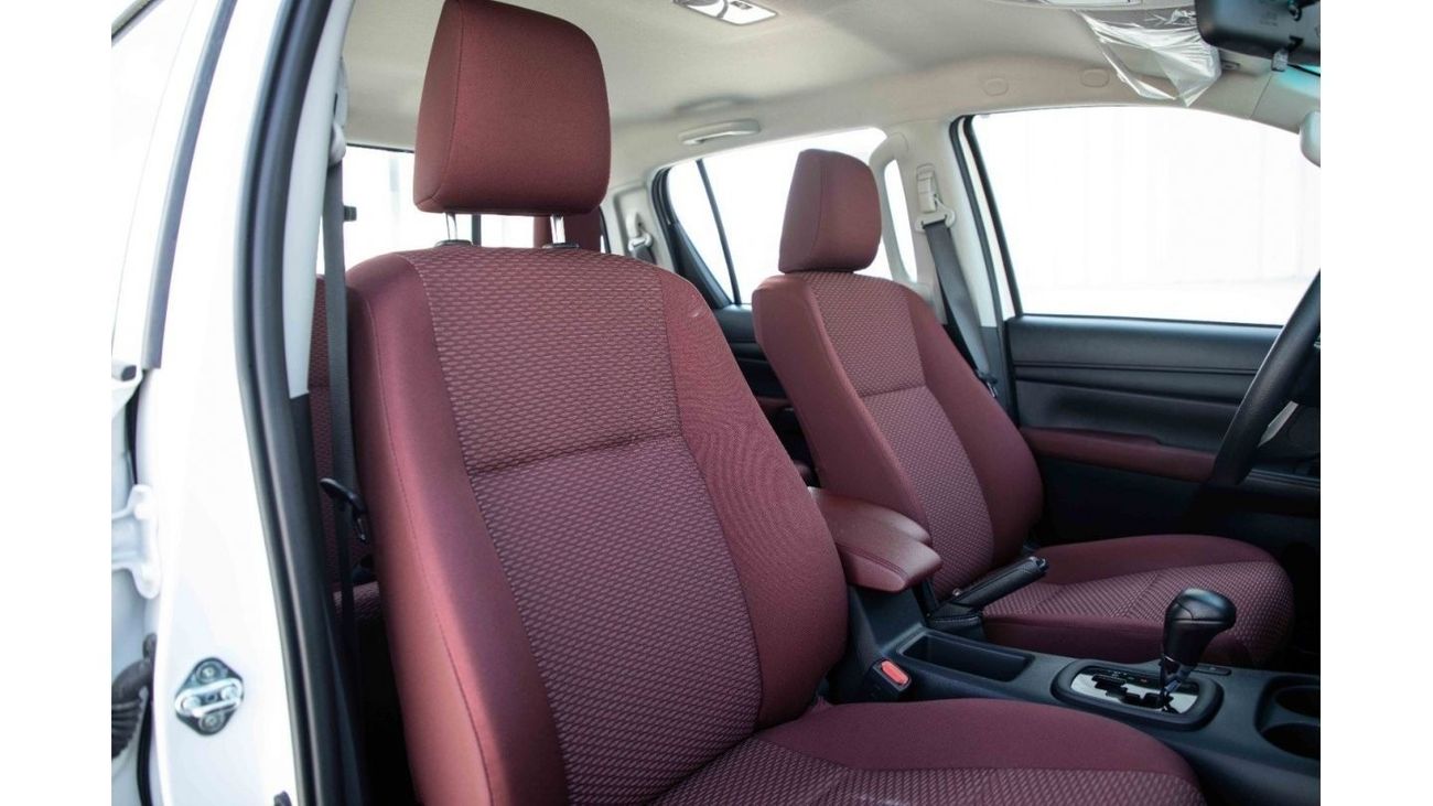 Toyota Hilux 2024 Toyota Hilux 4x4 DC 2.7 DLXG - White inside Maroon | Export Only