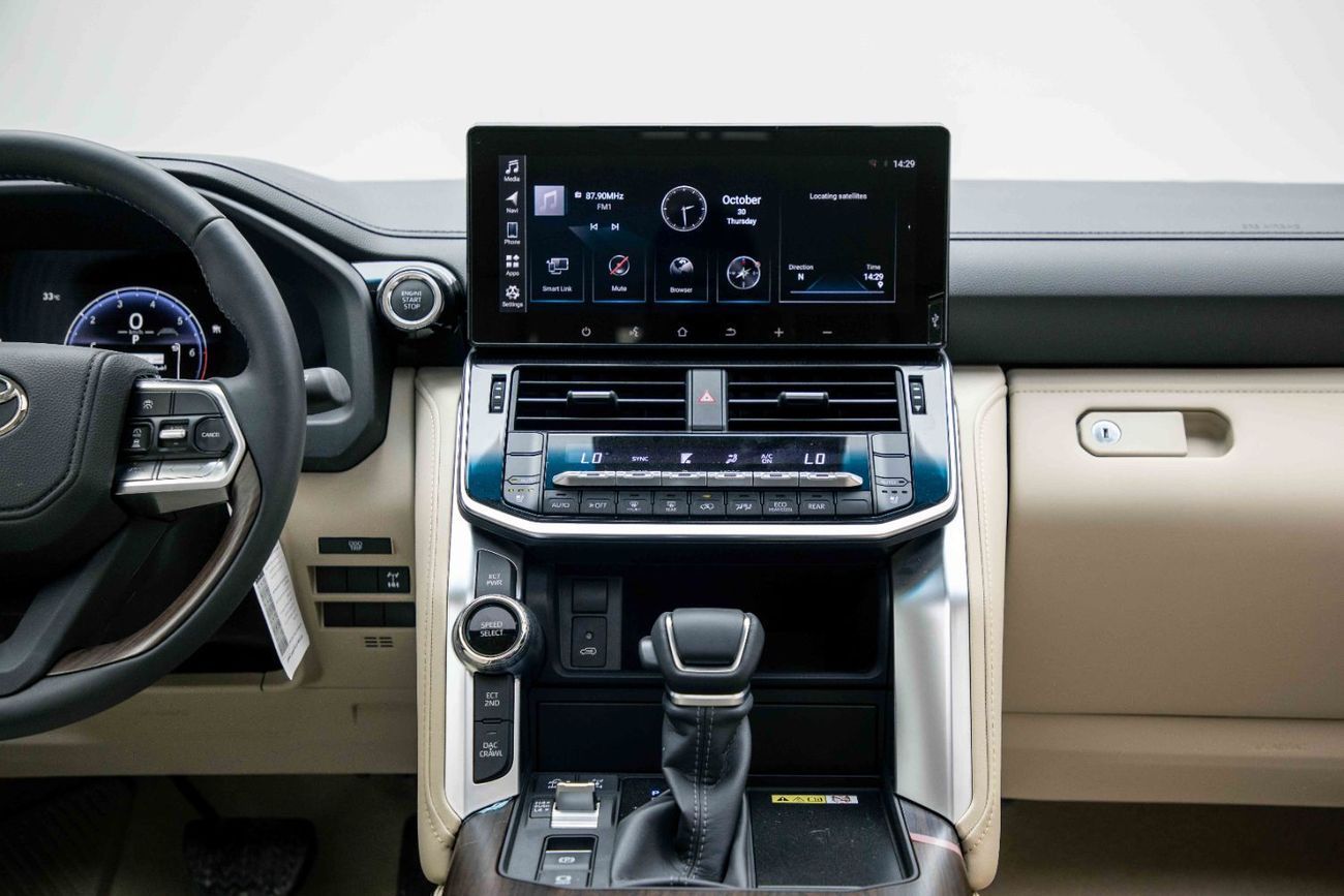 تويوتا لاند كروزر GXR 4.0L - Grey Mettalic Inside Beige | Export Only