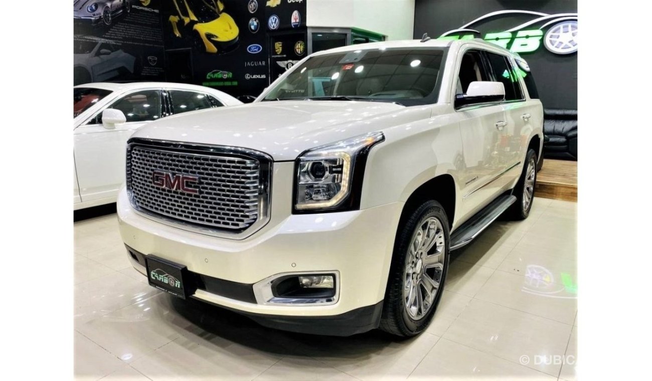 جي أم سي يوكون GMC YUKON DENALI 2015 GCC FULL SERVICE HISTORY IN BEATIFUL SHAPE FOR 119K AED