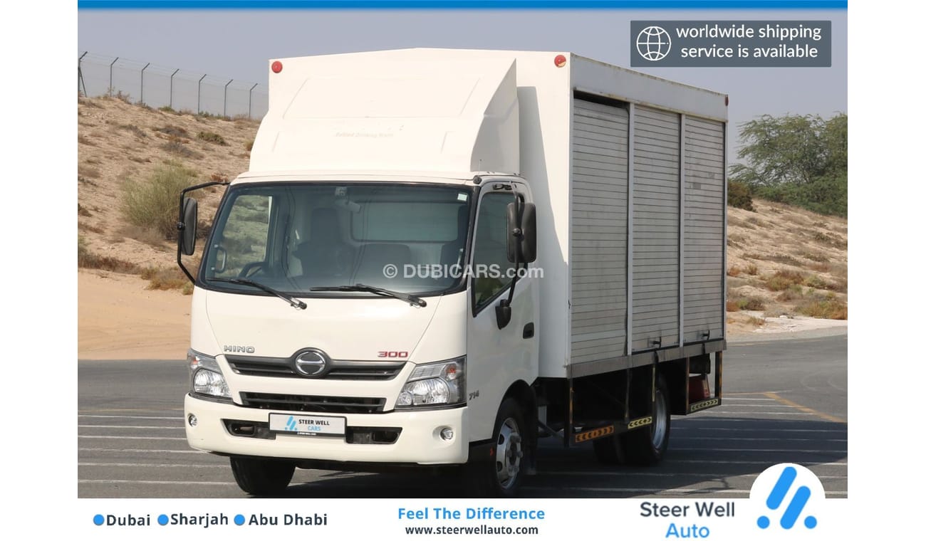 هينو 300 2020 | 300 SHUTTER WATER BODY 3.5 TON WITH GCC SPECS AND EXCELLENT CONDITION