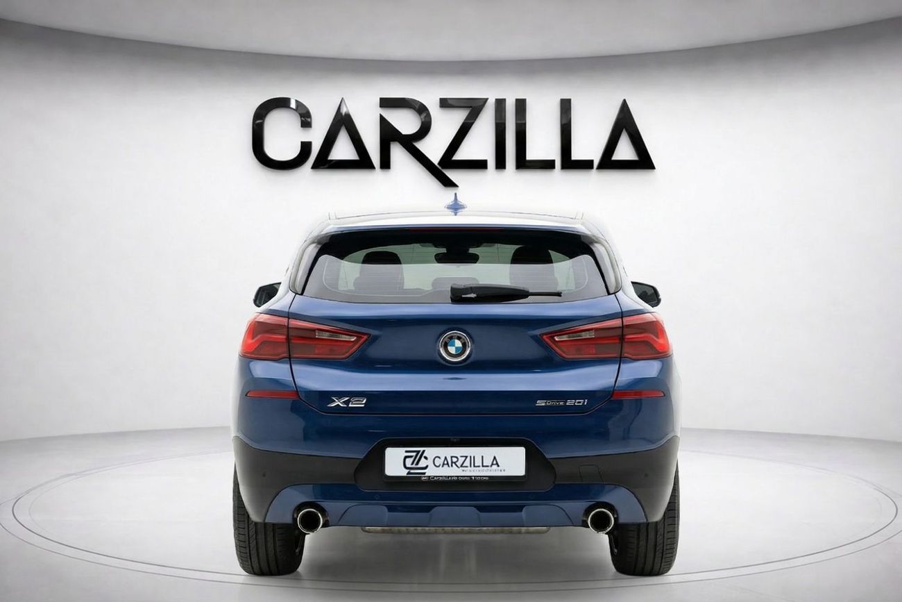 BMW X2 sDrive20i 2.0L AED 1,527 / Monthly l  0% Down Payment l sDrive20i l FREE REG - END OF YEAR OFFER