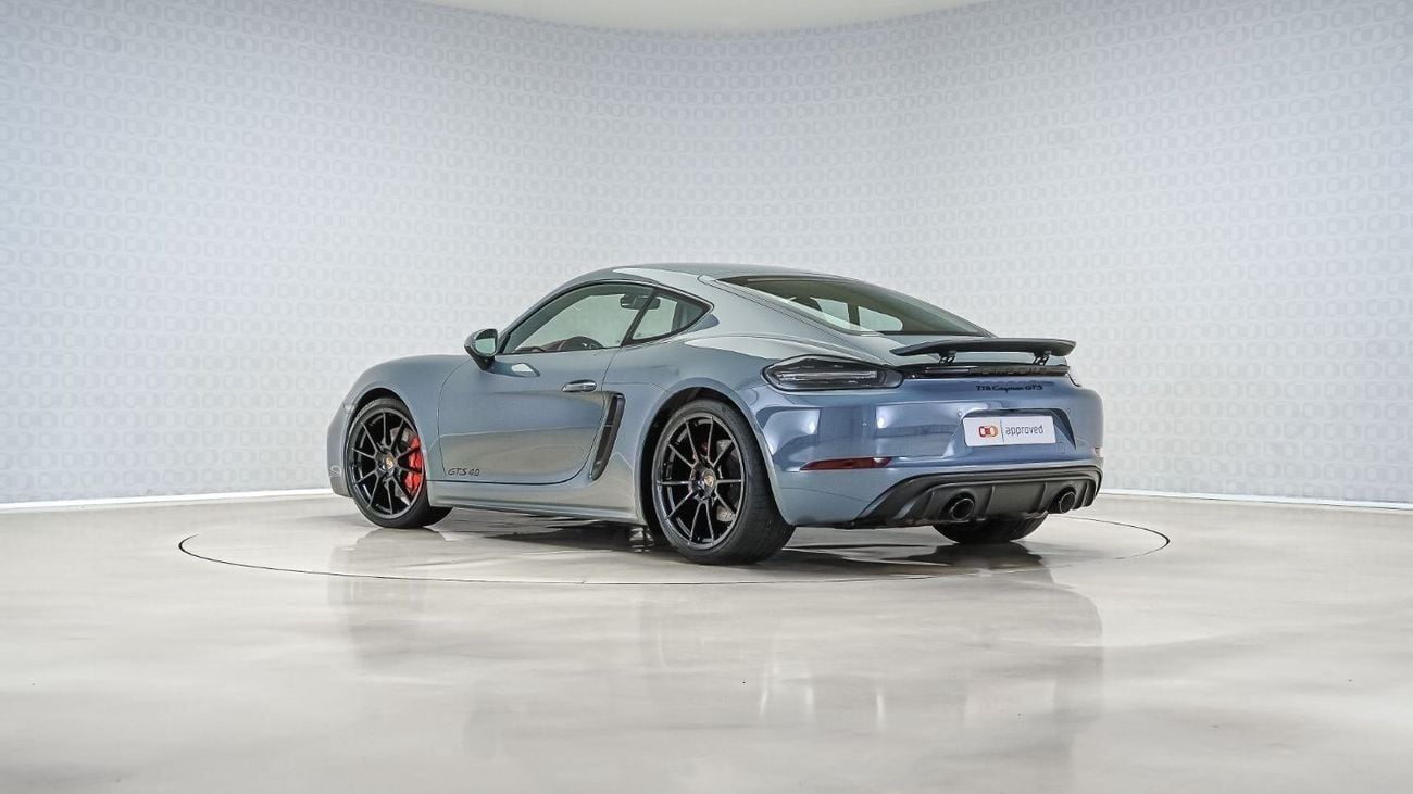 Porsche 718 Cayman GTS 4.0L A/T UAE's Very Best Example | AED 5,309 Per Month