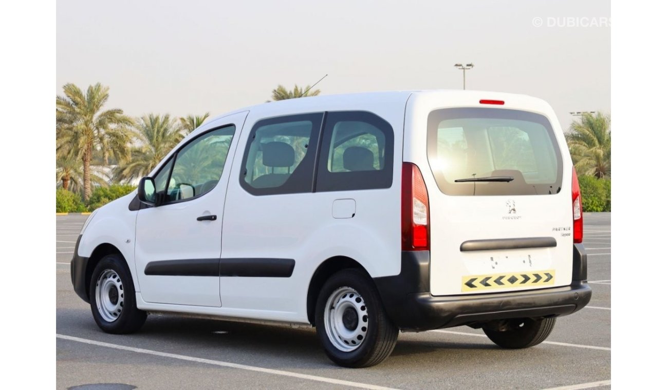 Peugeot Partner Tepee | 5 Seater - Manual - 1.6L | GCC Specs | Excellent Condition