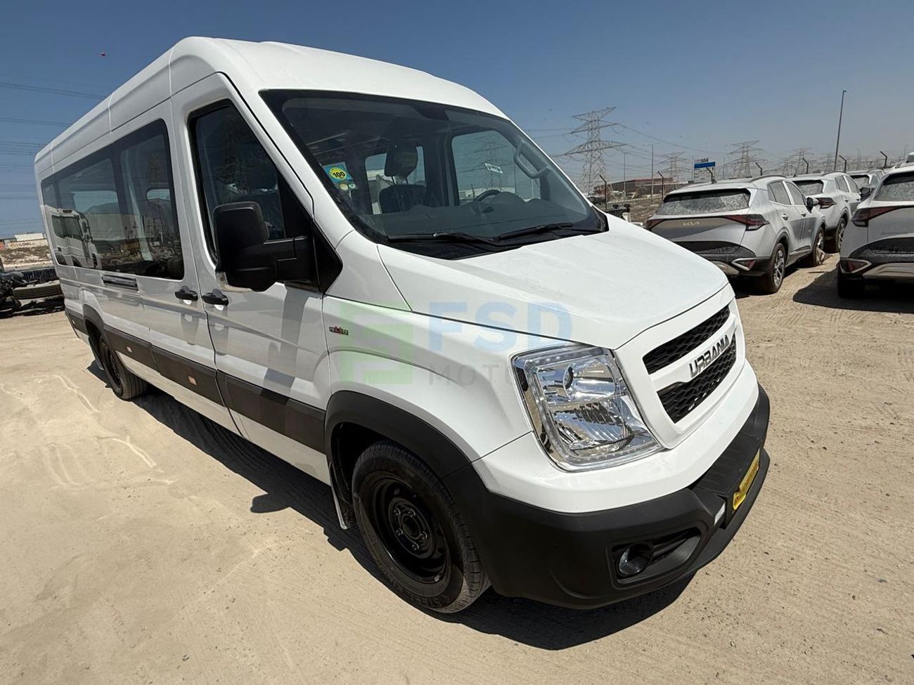 فورس أوربانيا Force Urbania 13 Seater 2.6L 2WD Euro 4 MY-2025