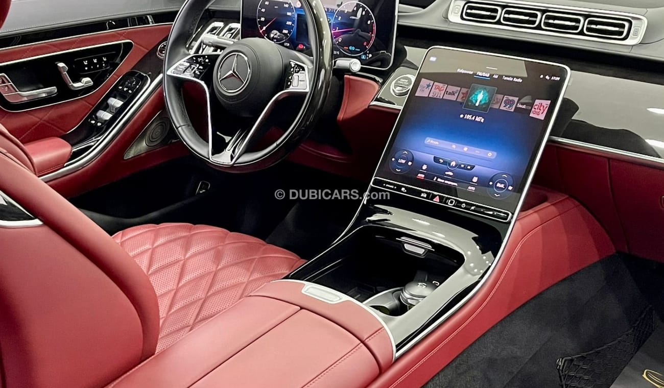 Mercedes-Benz S 580 4M Exclusive 2022 Mercedes S580 4matic, Mercedes Warranty + Service Contract, GCC