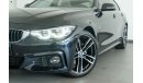 BMW 420i 2019 BMW 420i M-Sport Gran Coupe / 5 Year BMW Extended Warranty & BMW 5 Year Service Contract
