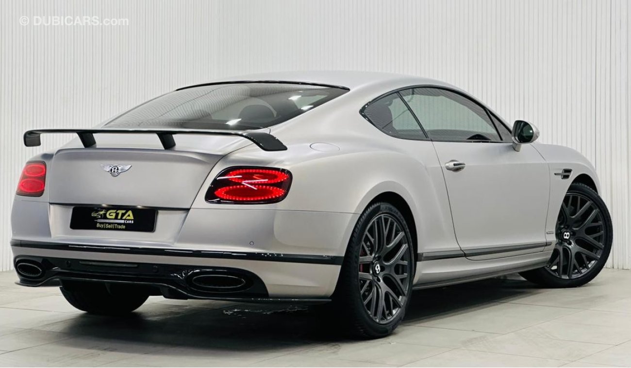 بنتلي كونتيننتال سوبرسبورتس 1/710 2017 Bentley Continental GT SuperSport, 2024 Agency Warranty + One Service Remaining, GCC