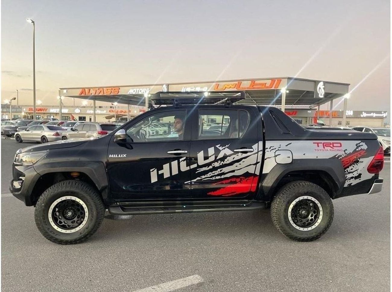 تويوتا هيلوكس 2020 Face-lifted 2024 GR Sports V4 GCC Specifications  Full Option