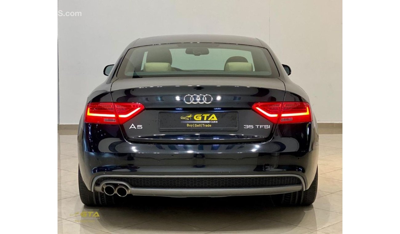 أودي A5 2015 Audi A5 35TFSI S-Line Coupe, Warranty, Service History, GCC, Low Kms