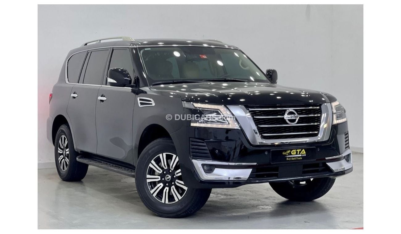 Nissan Patrol LE Titanium LE Titanium 2020 Nissan Patrol V6 Titanium, Nissan Warranty 2023, Low Kms, GCC
