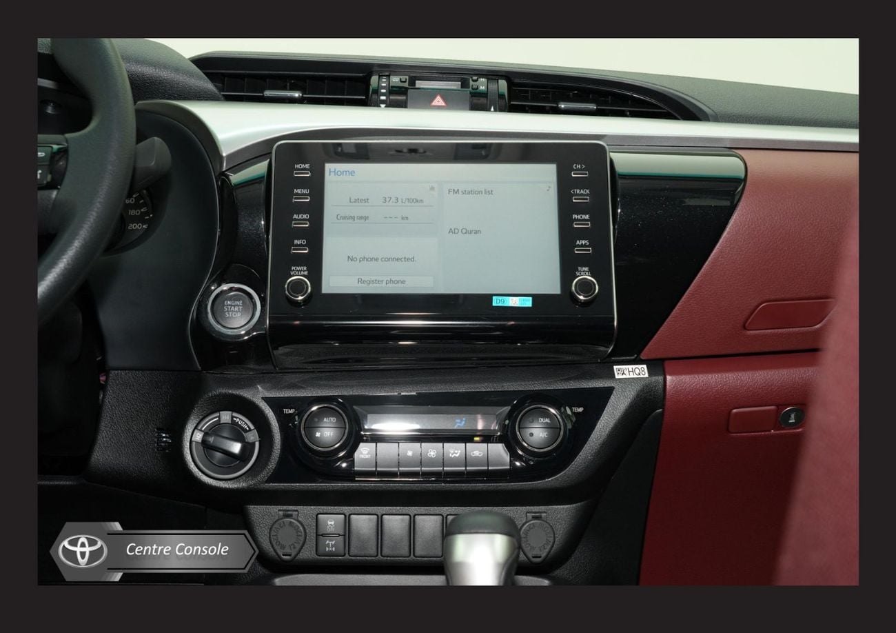 Toyota Hilux #AM TOYOTA HILUX 2.7L 4X4 D/C HI(i) A/T PTR 2026 Export Only