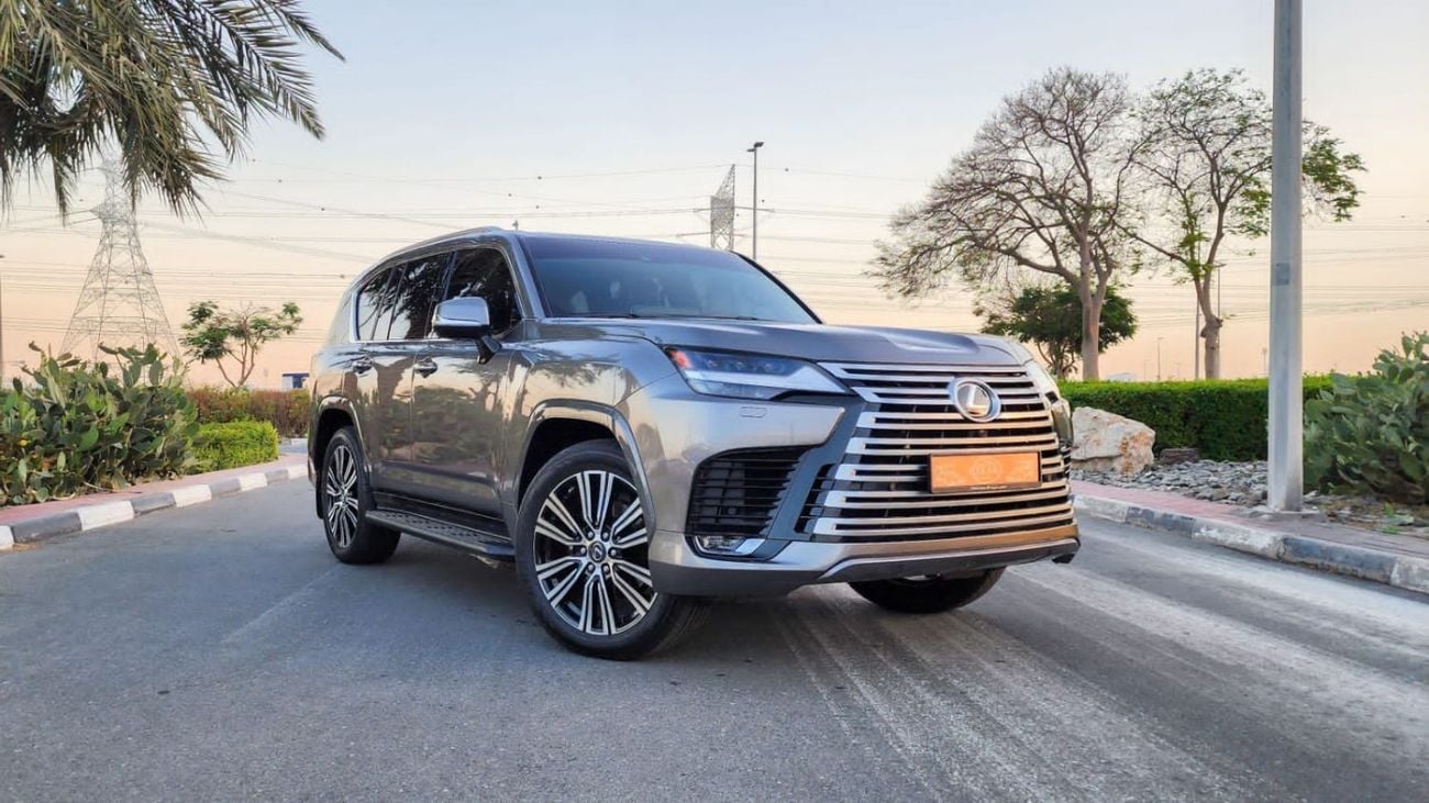 لكزس LX 600 LEXUS LX 600 / ASH WOOD SIGNATURE / 2023 MODEL / GCC SPECS / GRAY COLOUR / UNDER WARRANTY AND SERVIC
