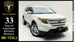 Ford Explorer LIMITED! + LEATHER SEATS + SUNROOF + NAVIGATION / GCC / 2015 / OPEN MILEAGE WARRANTY / 1,142 DHS P.M