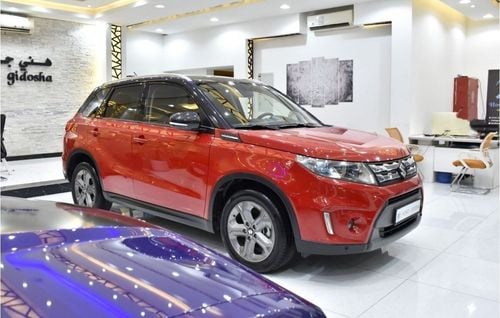 Suzuki Vitara EXCELLENT DEAL for our Suzuki Vitara ( 2017 Model ) in Red Color GCC Specs