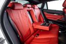 BMW X6 35i M Sport 3.0L X-Drive-MSport-GCC-Pearl White-Premium Red Leather Interior-M Sports Seats