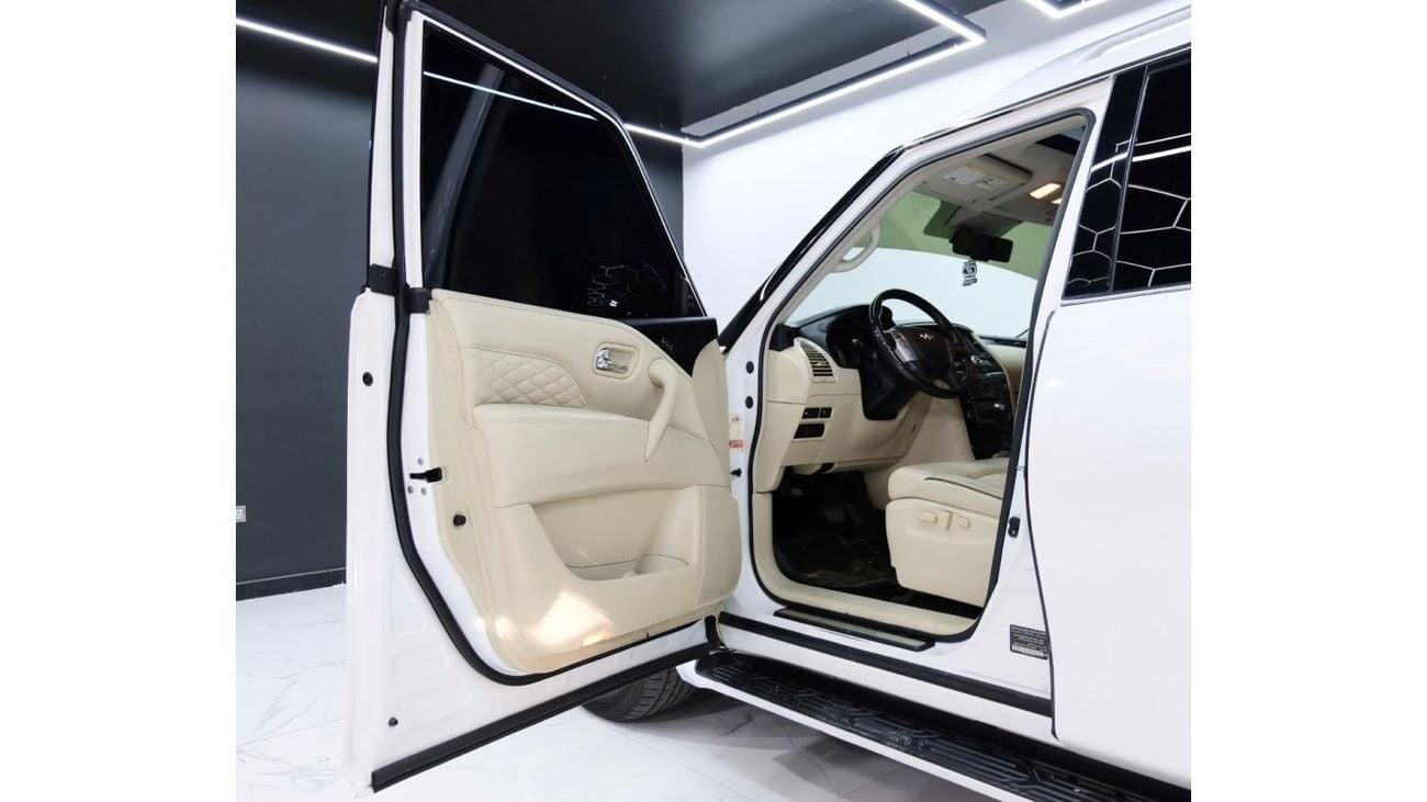 Infiniti QX80 Luxe Proactive Luxury-GCC-Accident Free-Excellent Condition