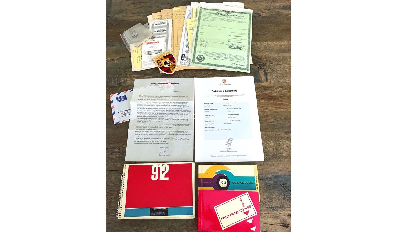 Porsche 912 SWB - AUTHENTIC BAHAMA YELLOW