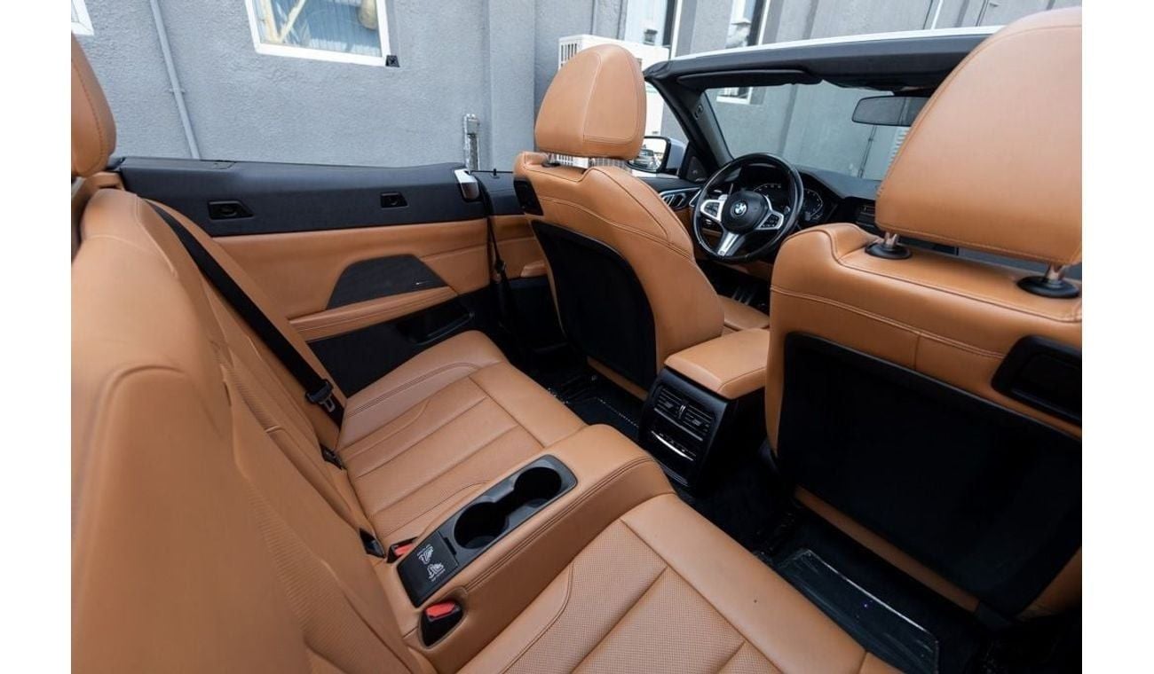 BMW 420i M Sport 2.0L BMW 420i M-Sport Convertible 2022 GCC under Agency Warranty and Service Contract with F