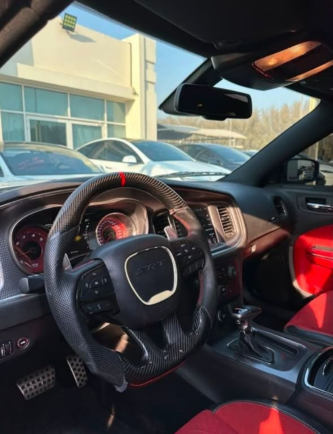Dodge Charger HELLCAT 6.2L (707 HP) DODGE CHARGER HELLCAT GCC 2017 Original paint Zero accidents Full