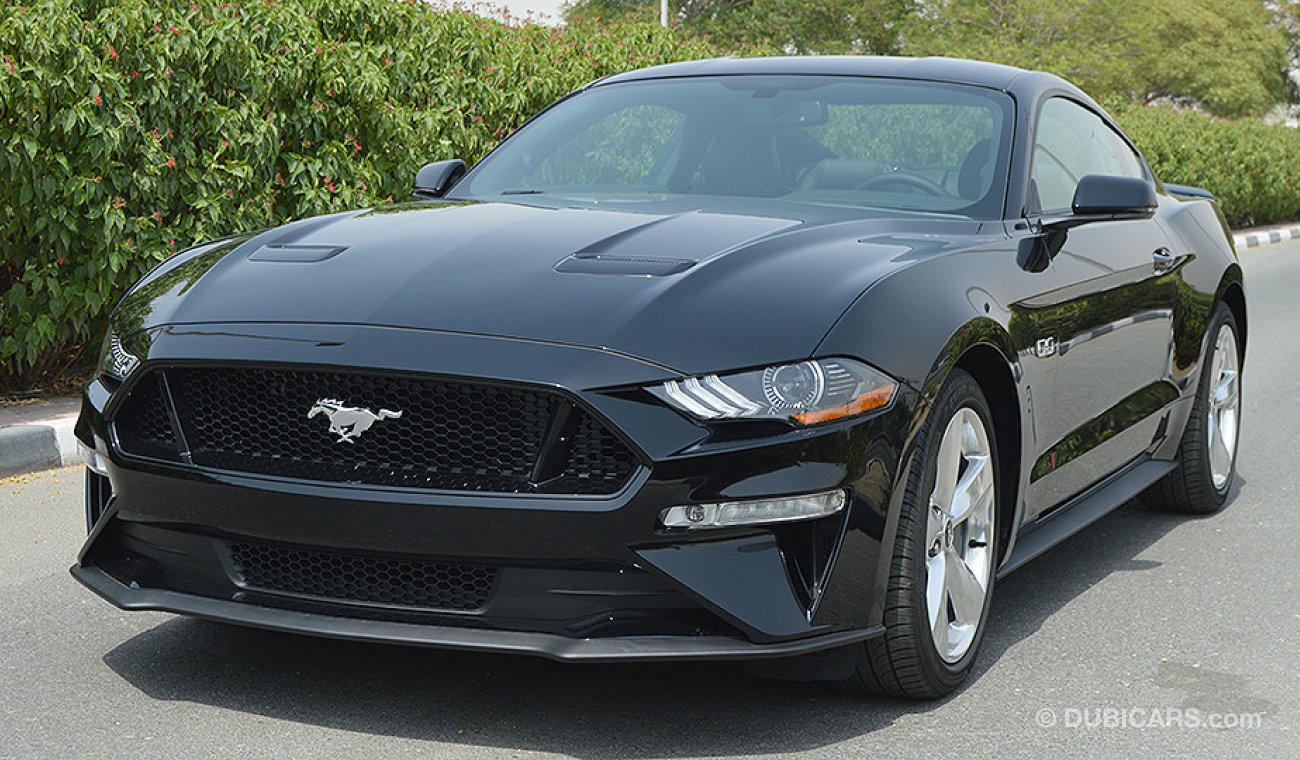 Ford Mustang GT Premium 2018, 5.0L V8 GCC, M/T, 0km with 3 Years or 100K km WRNTY, 60K km Service at Al Tayer