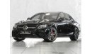 Mercedes-Benz E 63 AMG E63S 4M+ I 2019 I Accident Free I NO Paint I Warranty I Non GCC I Full Option I AMG Line