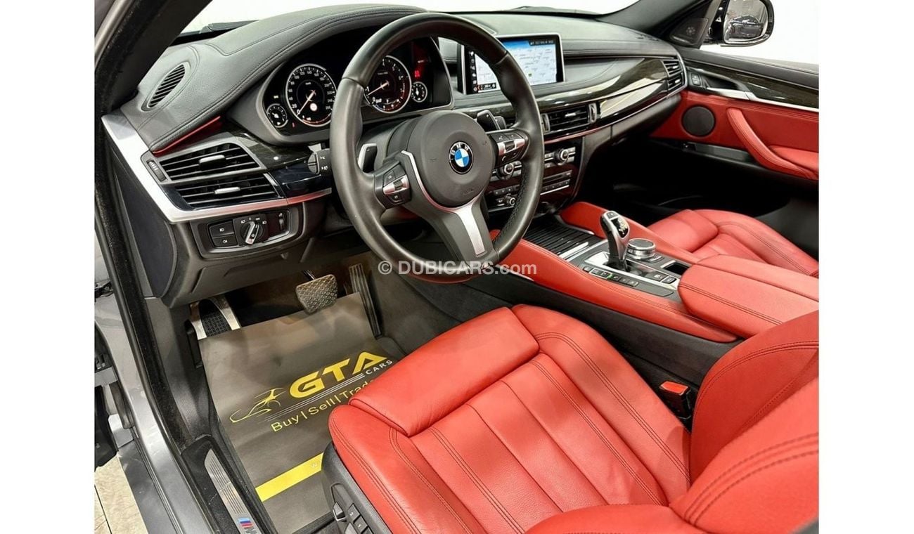 BMW X6 35i M Sport 2019 BMW X6 xDrive35i M-Sport, Warranty, October 2028 BMW Service Contract, Full Options