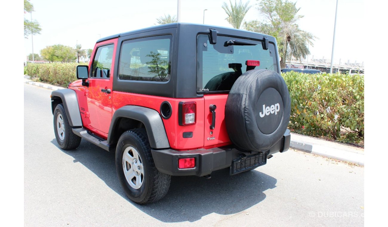 جيب رانجلر 2013/ JEEP WRANGLER / SPORT / GCC/ 100% ORIGINAL PAINT/ 1 YEAR WARRANTY