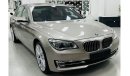 BMW 750 Luxury GCC .. Original Paint .. Perfect Condition .. FSH .