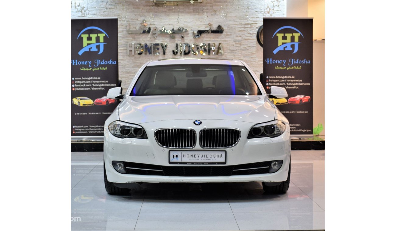 بي أم دبليو 520 EXCELLENT DEAL for our BMW 520i ( 2013 Model! ) in White Color! GCC Specs