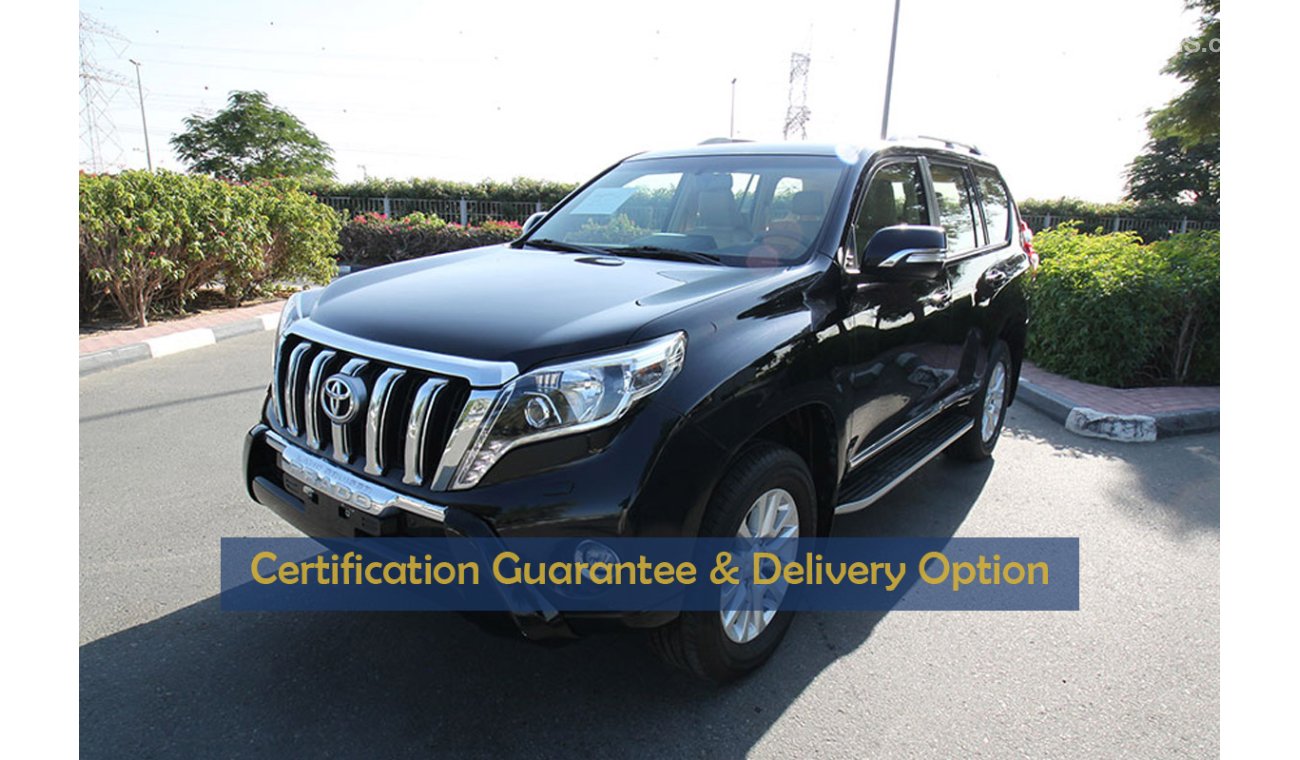 Toyota Prado Certified Vehicle with Delivery option;PRADO(GCC SPECS) in good condition with warrany(Code : 23950)