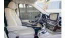 Mercedes-Benz V 250 VIP | 5,464 P.M | 0% Downpayment | Full Option | Low Mileage