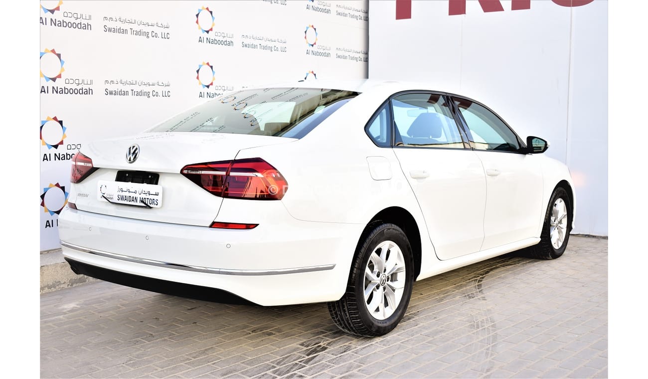 Volkswagen Passat AED 1100 PM PASSAT BASIC 2.5L GCC DEALER WARRANTY