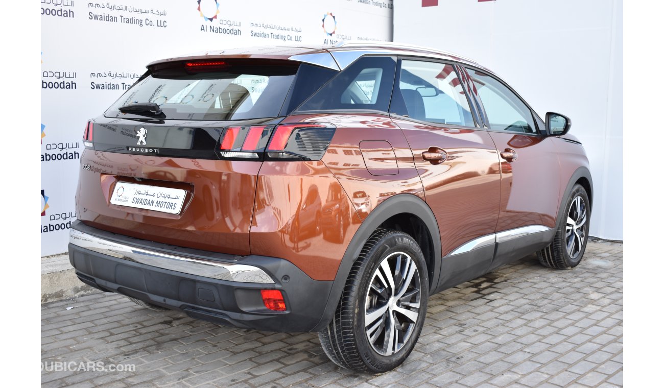 Peugeot 3008 1.6L ALLURE DEMO VEHICLE 2019 GCC LOW MILEAGE WITH AGENCY WARRANTY