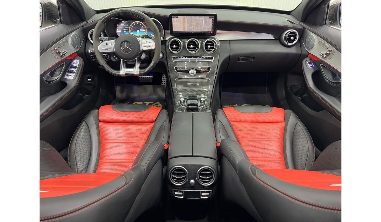 Mercedes-Benz C 63S AMG AMG 2021 Mercedes Benz C63s AMG, Warranty, Carbon Fiber Package, Full Options, GCC