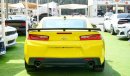 شيفروليه كامارو Camaro RS V6 2016/ ZL1 Body Kit/ Leather Interior/ Very Good Condition