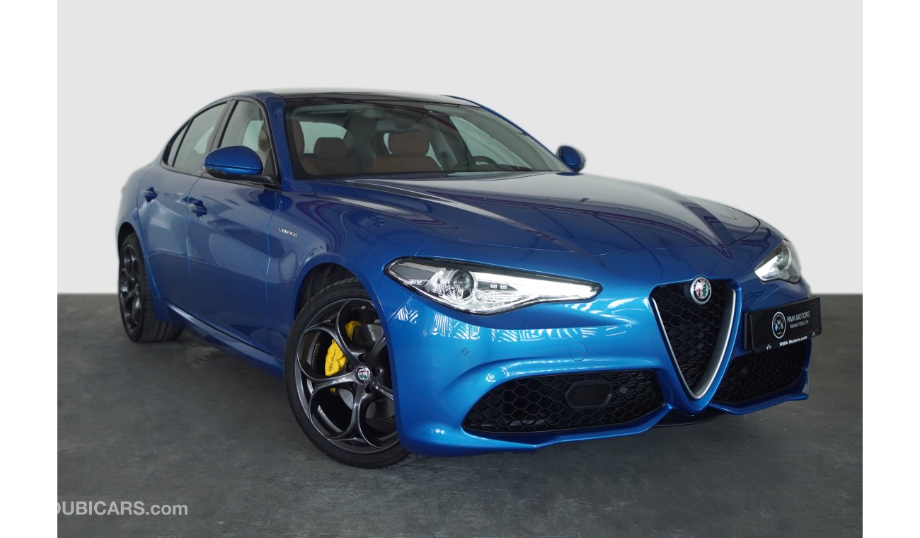 ألفا روميو جوليا 2019 Alfa Romeo Giulia Veloce Q4 / 5yrs, 120k kms Warranty & Service