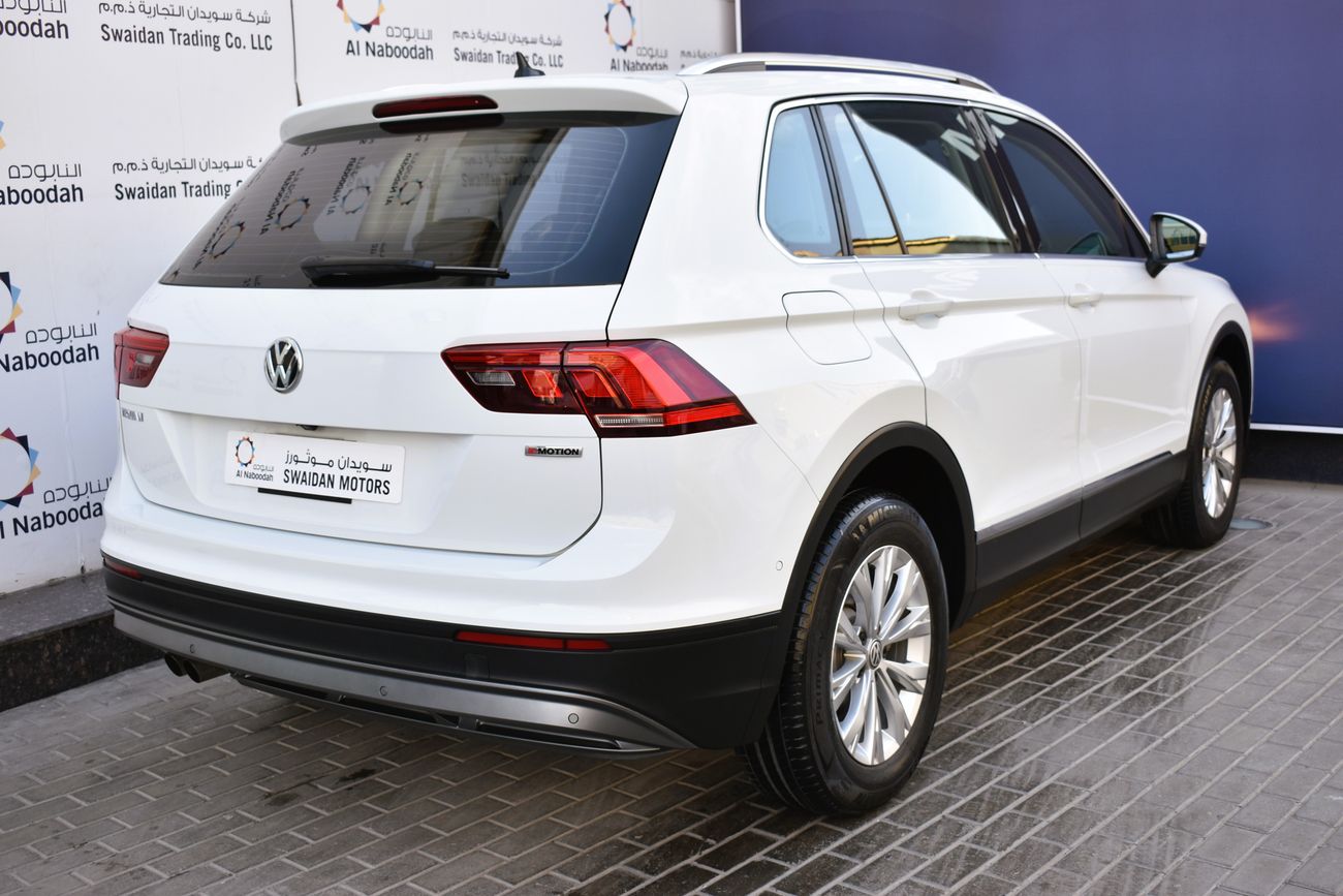 Volkswagen Tiguan AED 1349 PM | 2.0L SE 4MOTION 2019 GCC DEALER WARRANTY