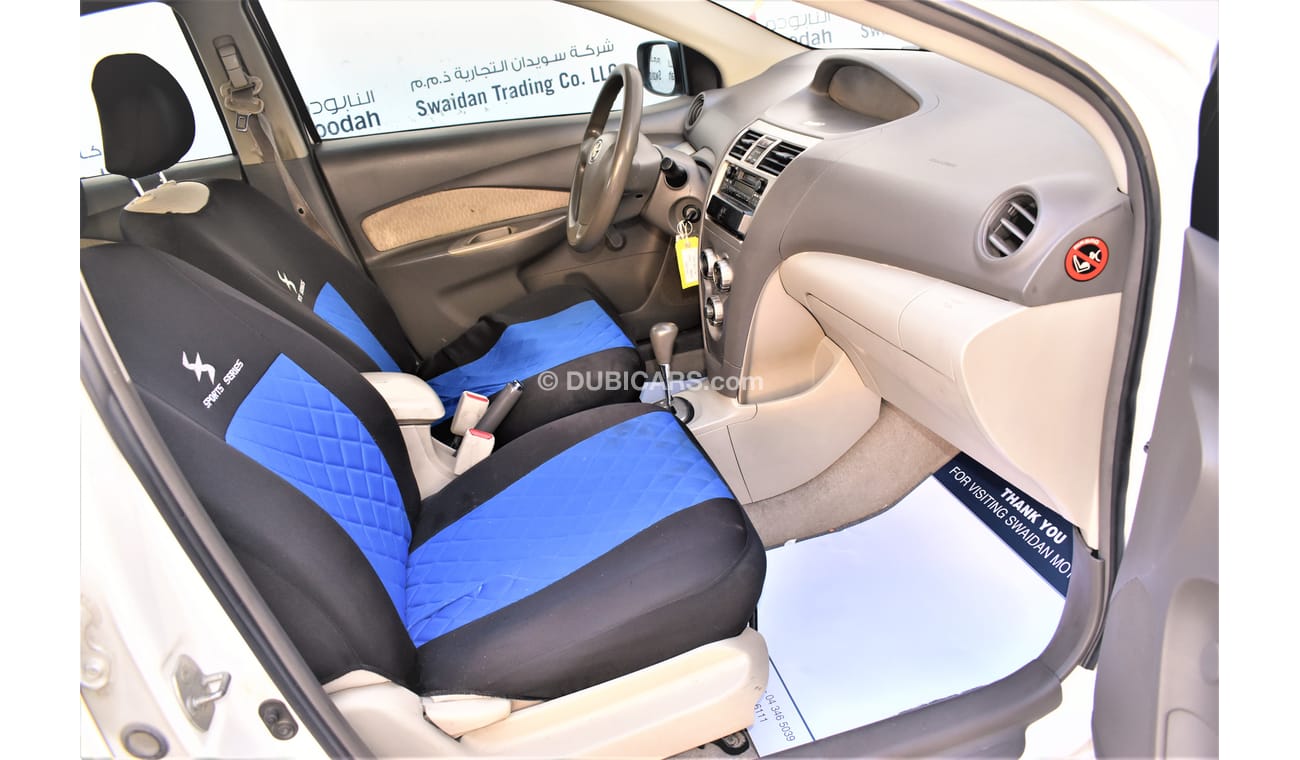 Toyota Yaris 1.5L STD SEDAN 2009 GCC SPECS