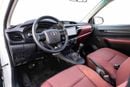 تويوتا هيلوكس Single Cab 2.4L Manual - Super White Inside Maroon | Export Only