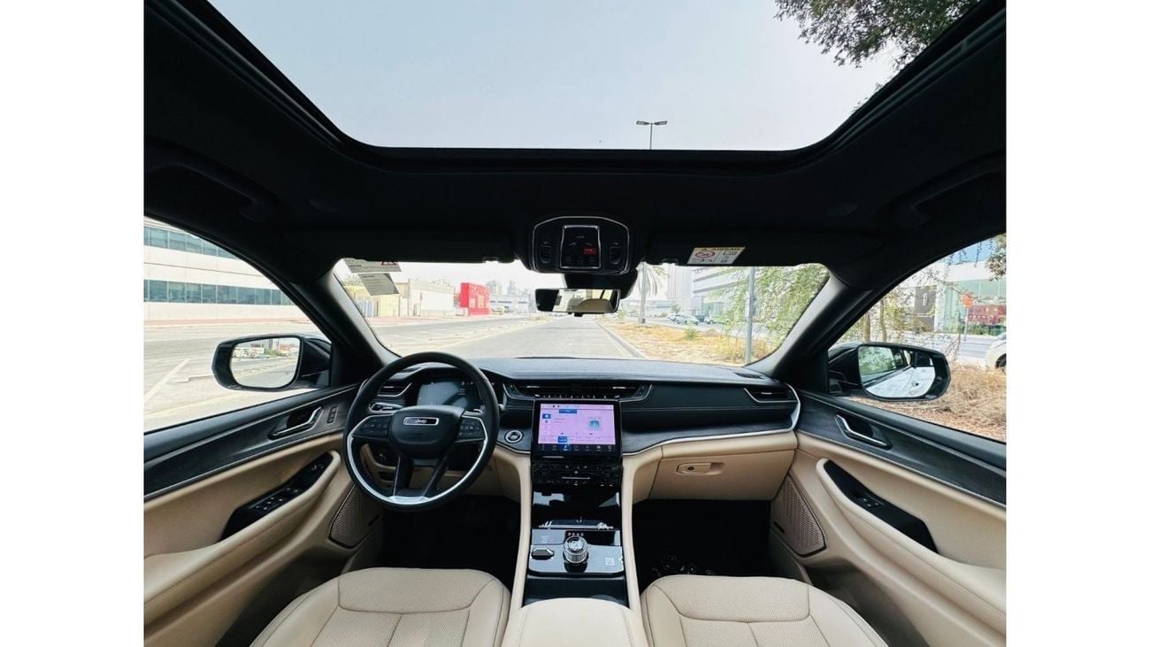 Jeep Grand Cherokee AED 3,280 PM | JEEP GRAND CHEROKEE L LIMITED PLUS 4X4 | GCC | 0% DP | UNDER WARRANTY