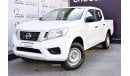Nissan Navara AED 739 PM | 2.5L MT 2WD DC GCC DEALER WARRANTY