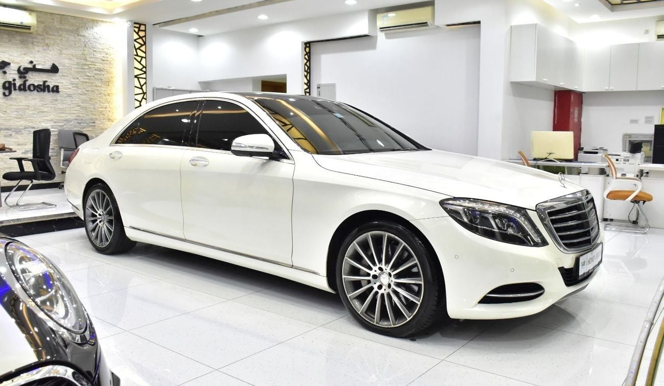 مرسيدس بنز S 400 EXCELLENT DEAL for our Mercedes Benz S400 ( 2014 Model ) in White Color GCC Specs