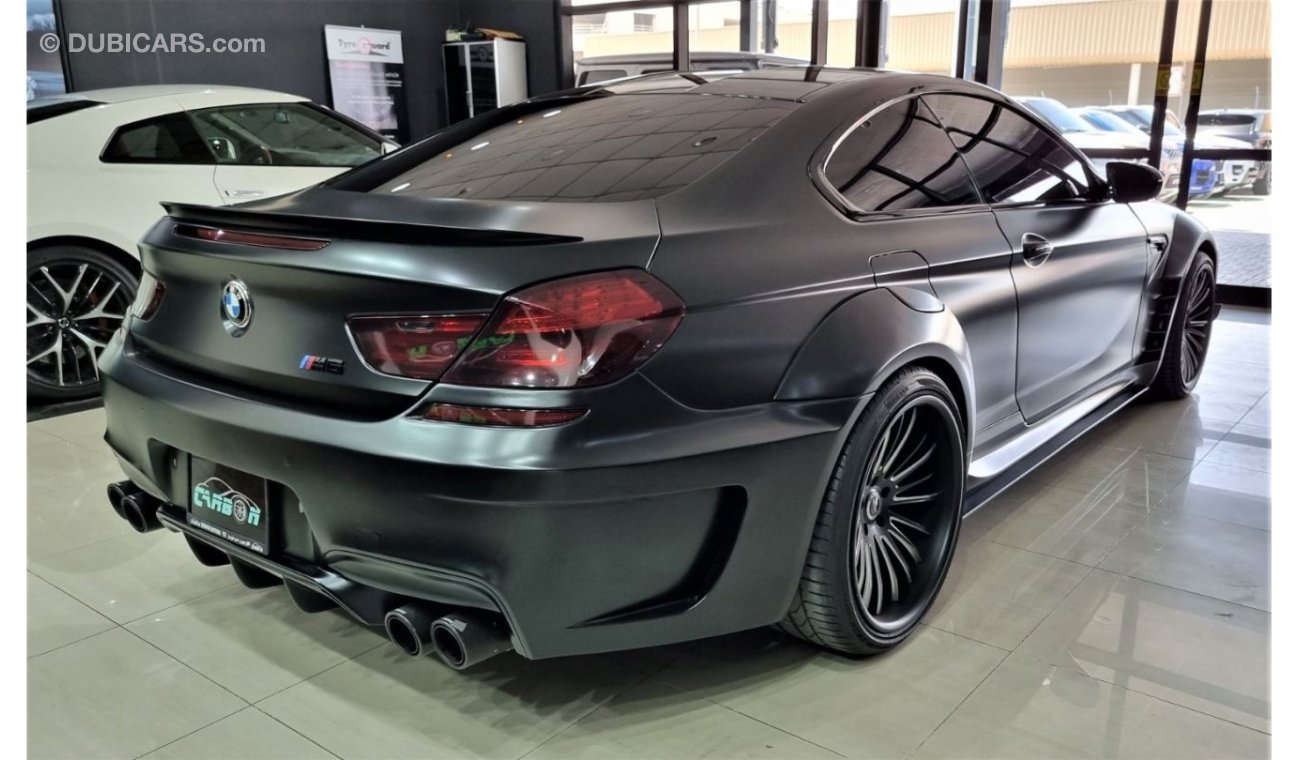 بي أم دبليو M6 ///M6 PRIOR DEISGN BODY KIT GCC WITH AKRAPOVIC EXHAUST LOW MILEAGE ONLY 73K KM FOR 175K AED