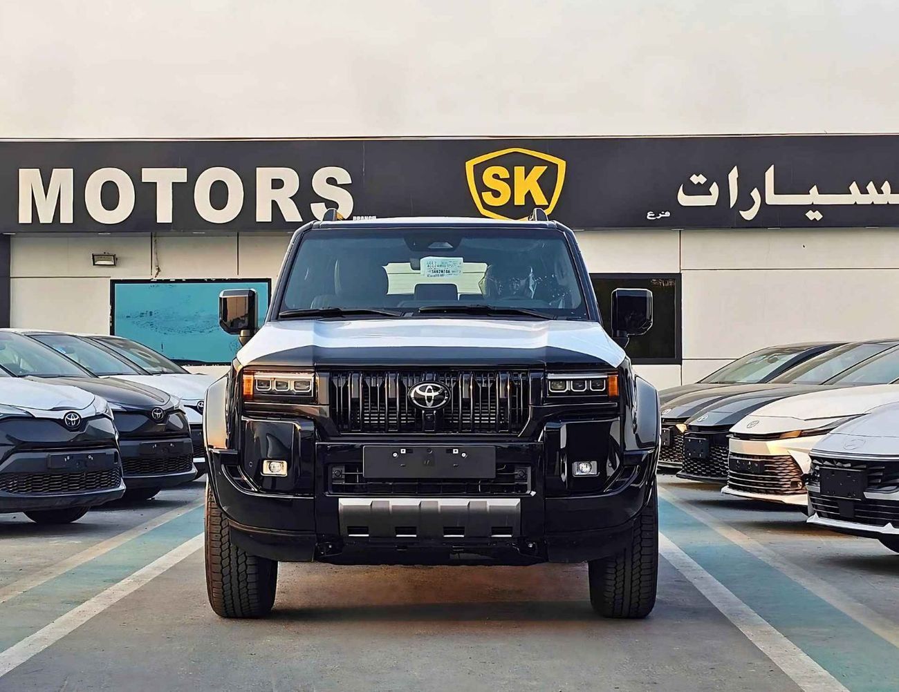 تويوتا برادو LUXURY TURBO/ 2.4L V4 PETROL/ 360* WITH HEADUP DISPLAY/ RADAR/ PANORAMIC (CODE # PLUX)