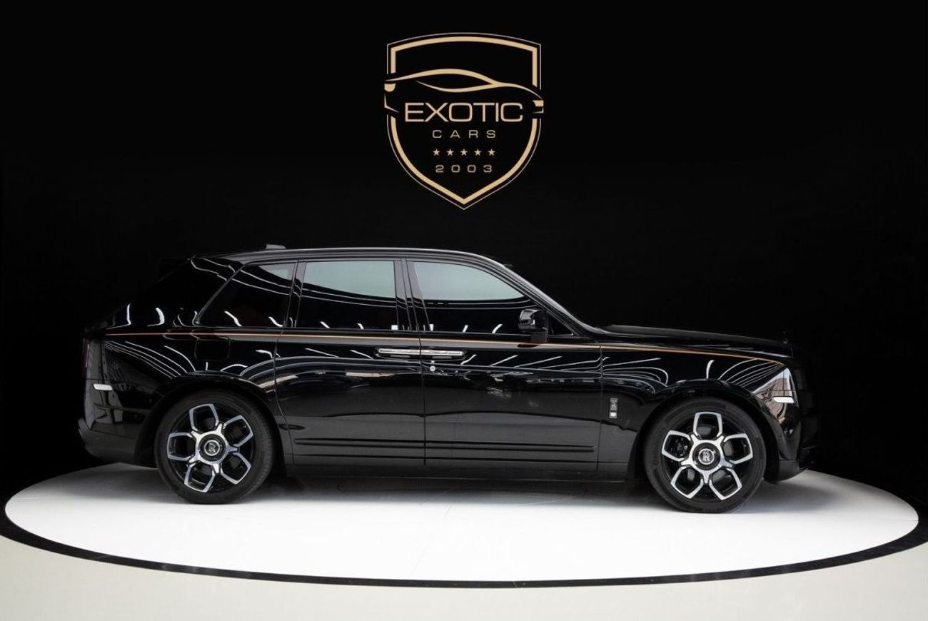 Rolls-Royce Cullinan Black Badge WARRANTY JAN 2026