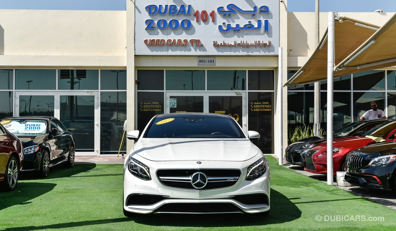 مرسيدس بنز S 63 AMG كوبيه