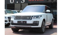 لاند روفر رانج روفر فوج إس إي سوبرتشارج SUPERCHARGED 2019 GCC LOW MILEAGE WITH AL TAYER WARRANTY SERVICE CONTRACT IN M